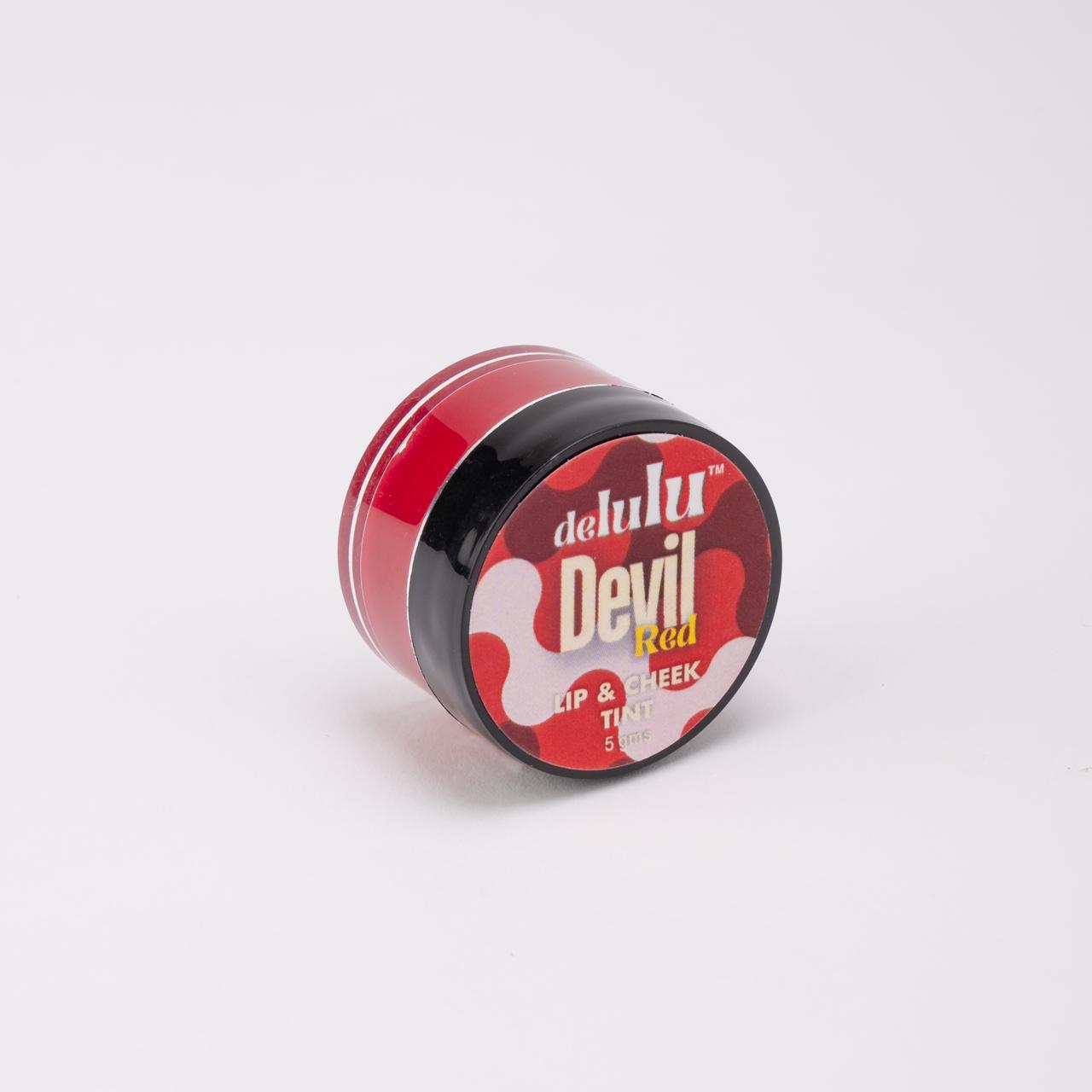 Devil Red Lip and Cheek Tint (5 gm)